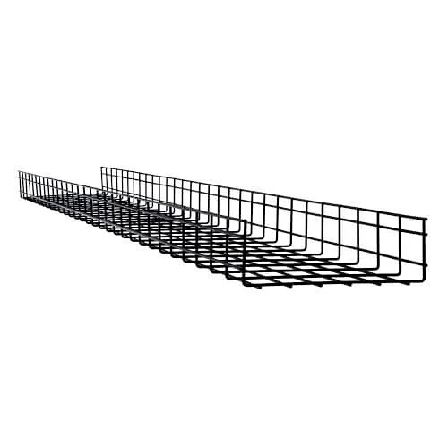 Eaton Tripp Lite SRWB12410STR6 Wire Mesh Cable Tray, 12"x4"x10' (300x100x3000mm), 6-Pack