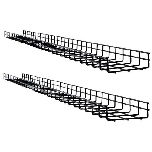 Eaton Tripp Lite SRWB6210X2STR Wire Mesh Cable Tray, 150x50x1500mm, 2-Pack