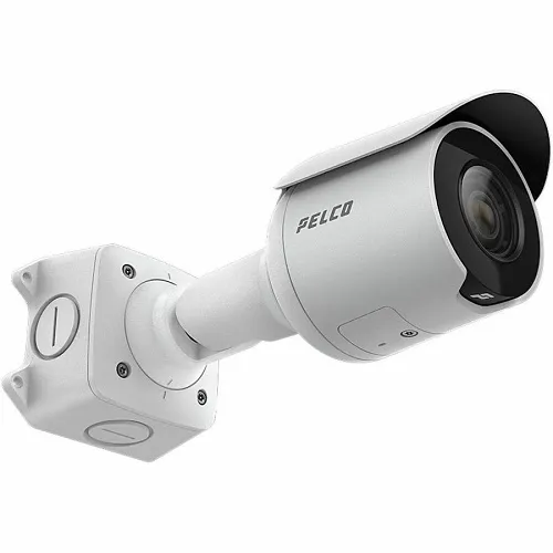 Pelco SRXP4-5V40-EBT-IR 5MP Network IR Outdoor Bullet Camera, 4.8-40.8mm Lens, White