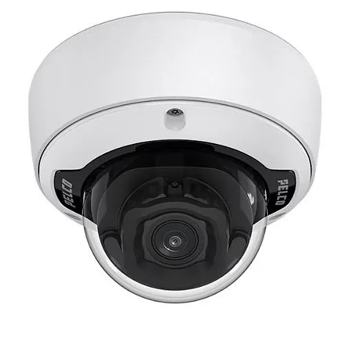 Pelco SRXP4-8V9-EMD-IR Sarix Professional 4 Series 8MP Dome Camera, 4.4-9.3.3mm Varifocal Lens, Grey