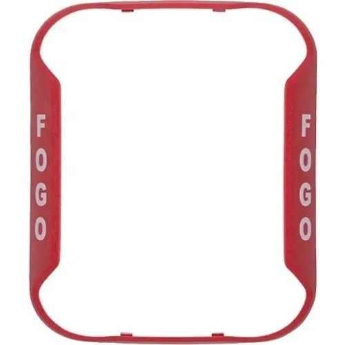 Bosch SS-BZR-PG Bezel Wall Horn / Strobe, Portuguese FOGO Labeling, Red