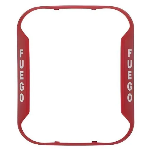 Bosch SS-BZR-SP Bezel Wall Horn / Strobe, Spanish, Red