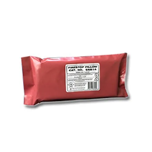 Specified Technologies SSB14 SpecSeal SSB Intumescent Firestop Pillow, 1"x 4"x 9", Red
