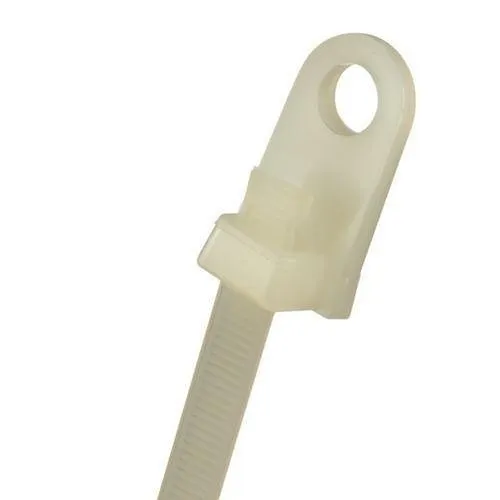 Panduit SSC4H-S25-L Cable Management Clamp Tie, 2-Piece, 15.6L (394mm), 1/4"