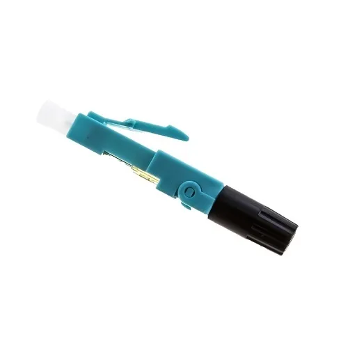 Cleerline SSF-LC-MMFPC-25 LC/UPC Multimode OM3-4 Connector for 250µm, 900µm, 2mm, 3mm, 25-Pack