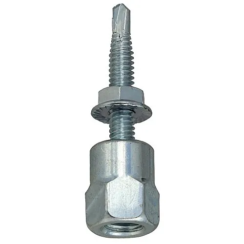 Dottie SSM12BR Anchor, 1/2"-13 Metal Drilling Bottom Mount Rod Hanger