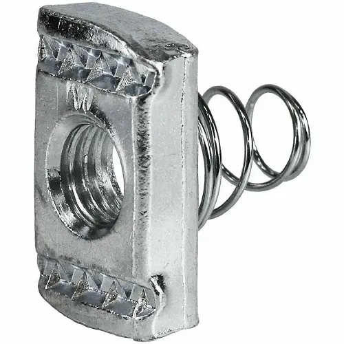 Dottie SSN50S Nut, 1/2"-13-Channel Nut with Short Spring