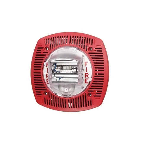 Gentex SSPK24WLPAR Sounder Strobe, Speaker/Strobe, Wall Red with Alert