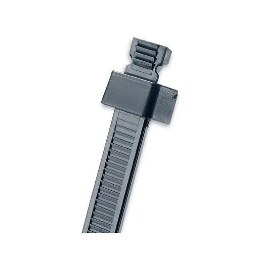 Panduit SST4H-L0 Cable Tie, 2-Piece, 14.8L (376mm), Light