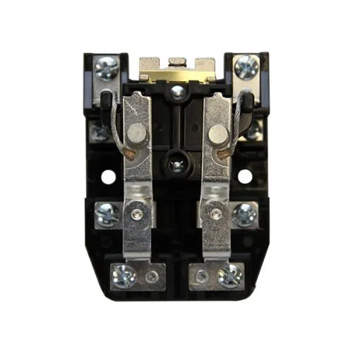 SAE SSU-MR-199X13CR MR-199 Series Heavy-Duty Power Relay, 30A, 24VDC, DPDT, Red Enclosure