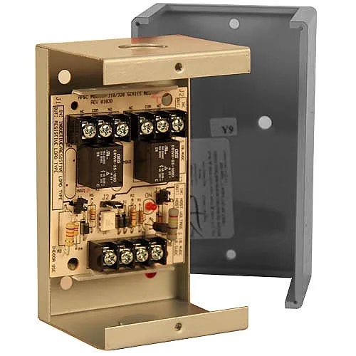 SAE SSU-MR-201/C MR-200 Series Multi-Voltage Control Relay, 10A,24VDC/24VAC/120VAC/230VAC, DPDT, Grey