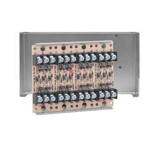 SAE SSU-MR-204/C MR-200 Series Multi-Voltage Control Relay, 10A, 24VDC/24VAC/120VAC/230VAC, DPDT, Plated Enclosure