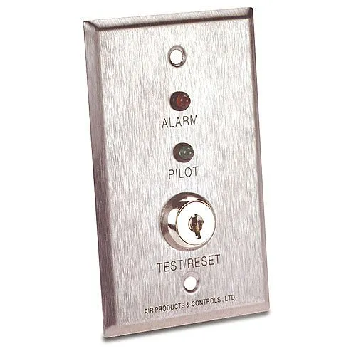 SAE SSU-MS-KA/P/R SSU-RH/KA/P/R MS-Series Audible Remote Accessory for RW, SM and SL-Series Detectors, Two-Gang, Key Operated