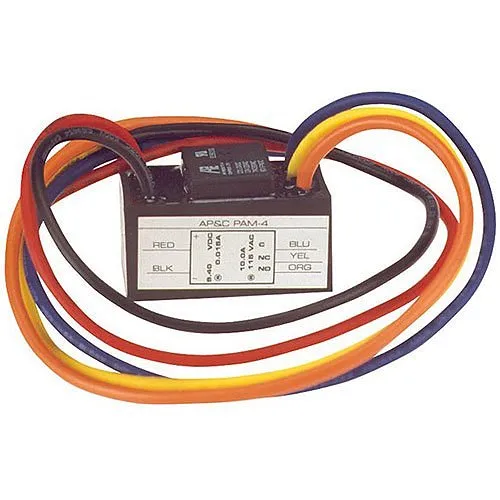 SAE SSU-PAM-4 PAM-4 PAM-Series Multi-Voltage Encapsulated Relay, 10A, 12-40VDC, SPDT