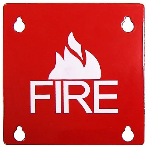 SAE SSU00460 FP4 4" Square Fire Cover Faceplate