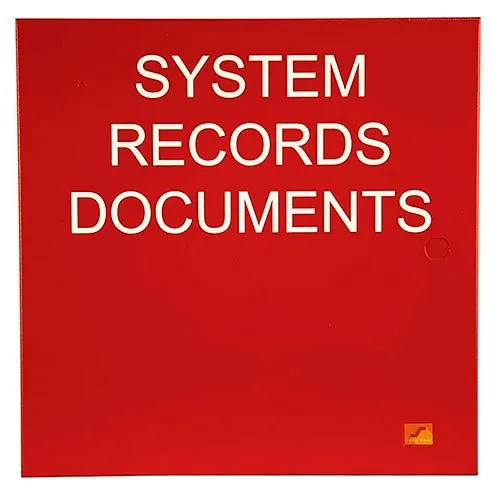 SAE SSU00691A SDB System Document Box, Hinged Door, Red