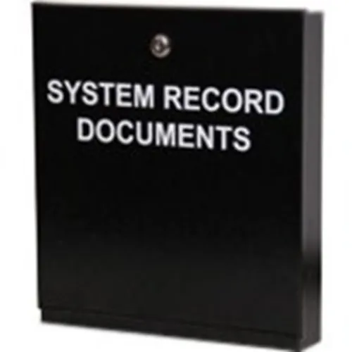 SAE SSU-01689 SRD ACE-11 Security Documents Box, 12"W 13"H 2-1/3"D, Black