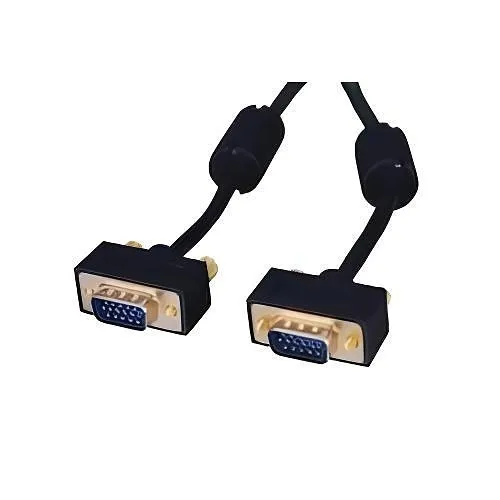 Vanco SSVGA01 SVGA Slim Cable, 1', Black