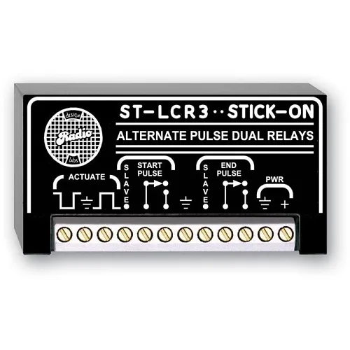 RDL ST-LCR3 Logic Controlled Relay Module, Dual Alternate Pulse, 3.3-24V DC Input
