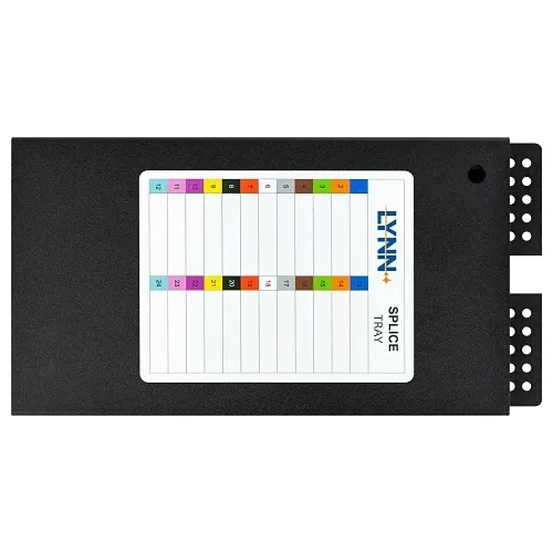 Lynn Electronics ST-M-24-8 8" 24-Fiber Metal Splice Tray