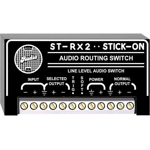 RDL ST-RX2 Audio Routing Switcher, 1x2