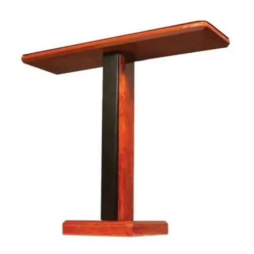 Induction Dynamics ST1-CUSTOM Single Post Speaker Stand for 2-Way and 3-Way Freestanding Main and Center Channel Speakers