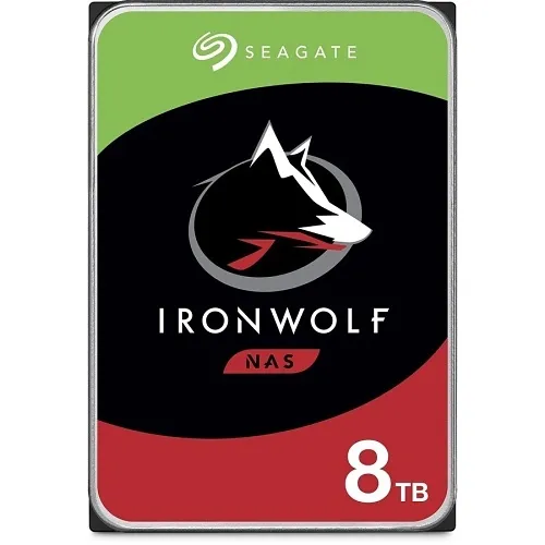 Seagate ST8000VN004 IronWolf 8TB Hard Disk Drive, SATA Connectivity