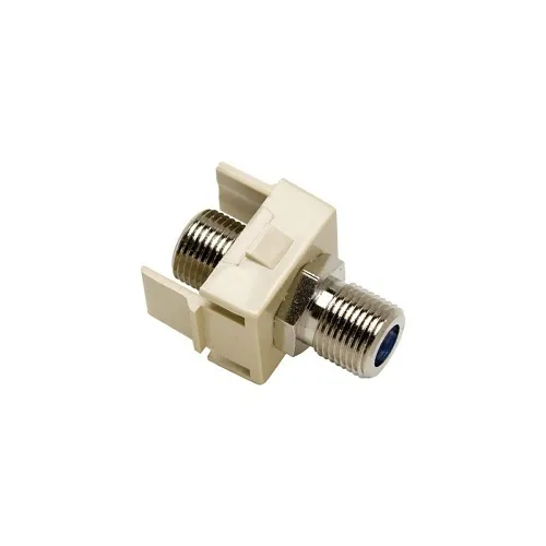Primex 135-0199 F81 Barrel Connector, 3GHz, SCTE Compliant, Ivory