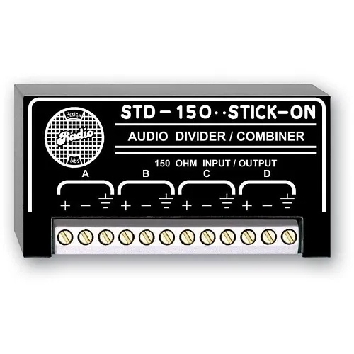 RDL STD-150 Passive Audio Divider/Combiner, 150 Ohms