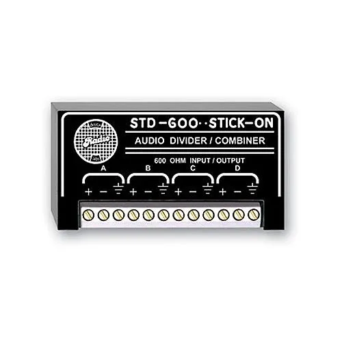 RDL STD-600 Passive Audio Divider-Combiner, 600 Ohm