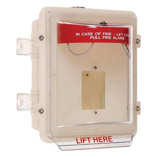 STI 1200A Stopper II with 4" Deep Enclosed Back Box, Fire Label