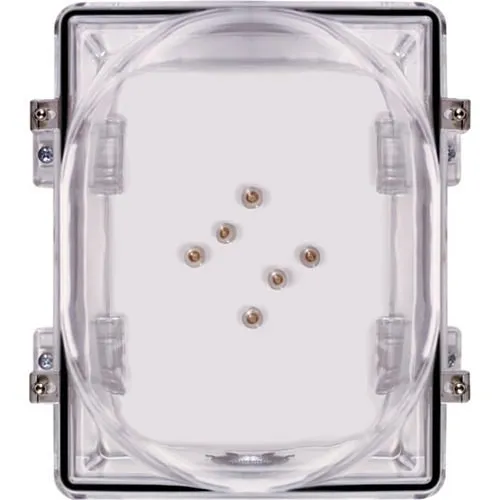 STI-1221A, Strobe Damage Stopper and Enclosed Back Box, 4" Deep