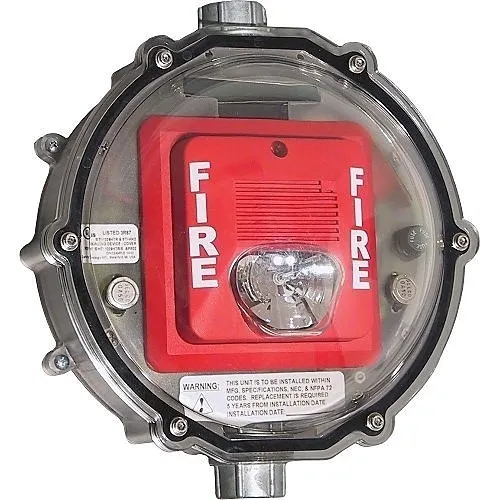 STI 1229HTR-HAZ Stopper Dome Heated Enclosure for Strobe Type 4X Hazardous Locations, 110V AC