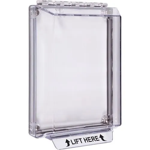 STI 14000NC Universal Stopper Low Profile Dome Cover, Flush-Mount, No Hood, No Label, Clear