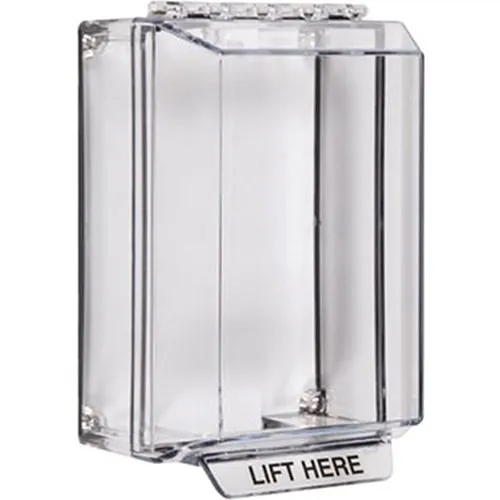 STI 14200NC Universal Stopper Low Profile Dome Cover, Surface-Mount, No Hood, No Label, Clear