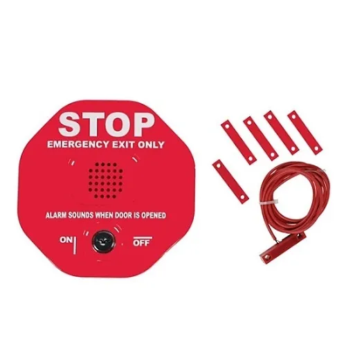 STI-6402WIR Wireless Exit Stopper Multifunction Door Alarm for Double Door