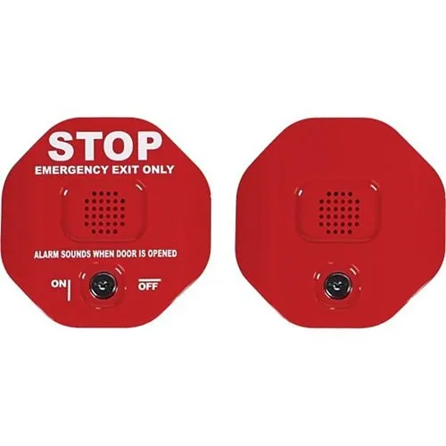 STI 6403 Exit Stopper Multifunction Door Alarm with Remote Horn, 95 or 105 dB Alarm when Activated, not for outdoor use