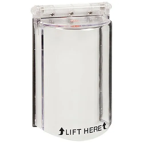 STI 6518 Bopper Stopper with Spring Loaded Hinge, Clear