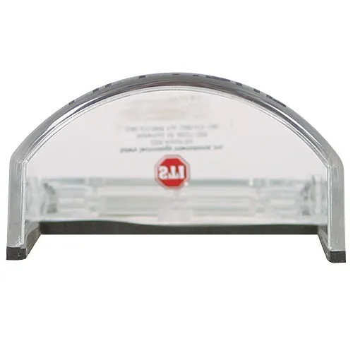 STI STI-6518 Bopper Stopper Cover Plate with Spring Loaded Hinge, Clear