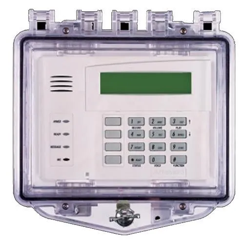 STI 7511F Polycarbonate Enclosure with Enclosed Back Box and Exterior Thumb Lock, Clear