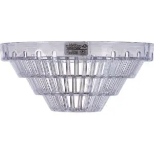 STI STI-8100 Smoke Detector Damage Stopper Flush Mount, Clear