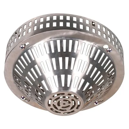 STI 8230-SS Steel Smoke Detector Stopper, Surface Mount, Stainless Steel