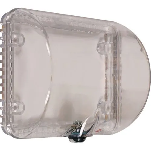 STI STI-9105, Thermostat Protector with Key Lock, Flush Mount, Clear