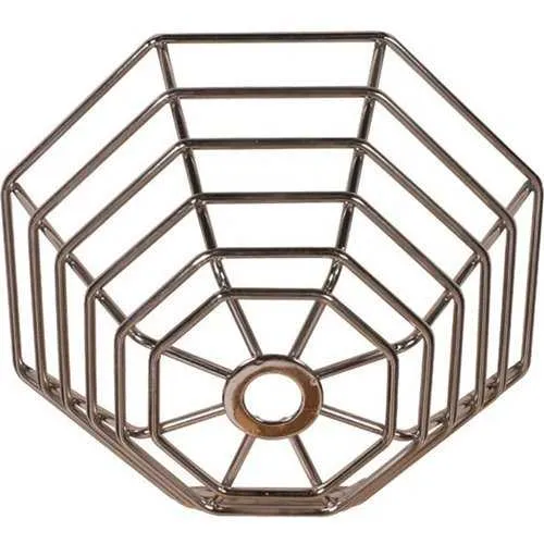 STI 9604-SS Steel Web Stopper, for Mini Smoke Detectors, Flush Mount, Stainless Steel