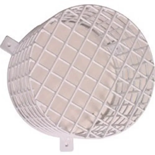 STI 9614 Beacon and Sounder Cage, 7.8"H 7.8"W 6"D, White