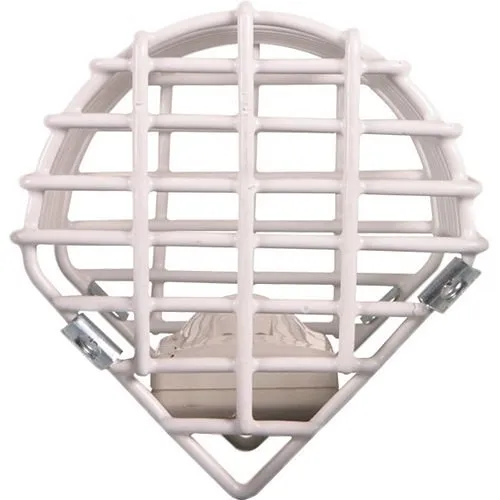 STI 9619 Motion Detector Damage Stopper, Corner Mount, 7.75"H 5.37"W 5.62"D, White