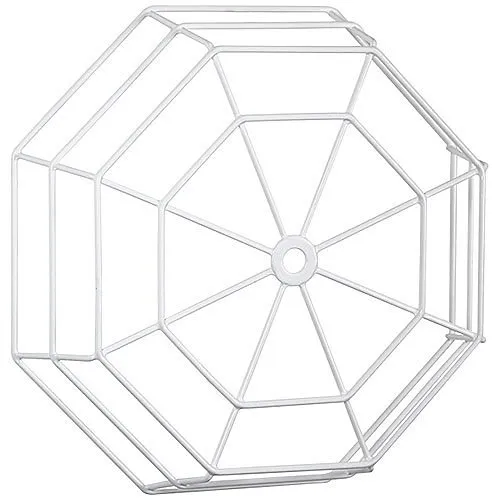 STI 9635 Clock/Bell Damage Stopper, 14.25" Diameter, White, (Replaces STI 9631-SS)