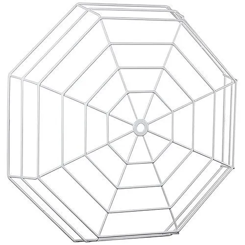 STI 9636 Clock/Bell Damage Stopper, 20.75" Diameter, White