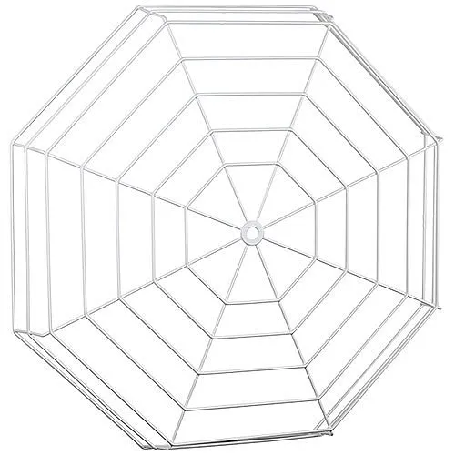 STI 9637 Clock/Bell Damage Stopper, 26.75" Diameter, White