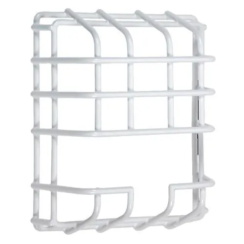 STI 9764 Series Horn/Strobe Damage Stopper, 6.6" x 6" x 2.5" D, Wall Mount, White